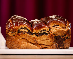 Cozonac Lapterra tradițional (50% umplutură de miez de nucă, rahat)