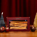 Sărățele artizanale cu fulgi de sare albă & neagră vulcanică