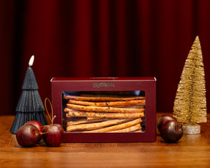 Sărățele artizanale cu fulgi de sare albă & neagră vulcanică